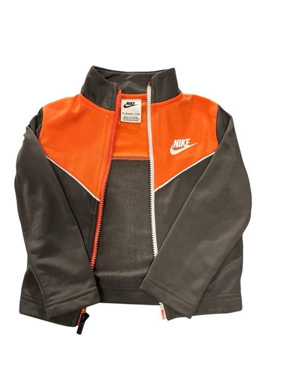 Nike Other - Nike Toddler Boy 2T Jacket Orange and Gray Track Zip
